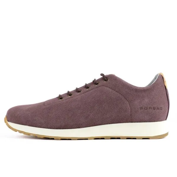 SORBAS SORBAS '45 Sneaker aus Baumwolle, Grape (rot), – Produktbild 2 von 4