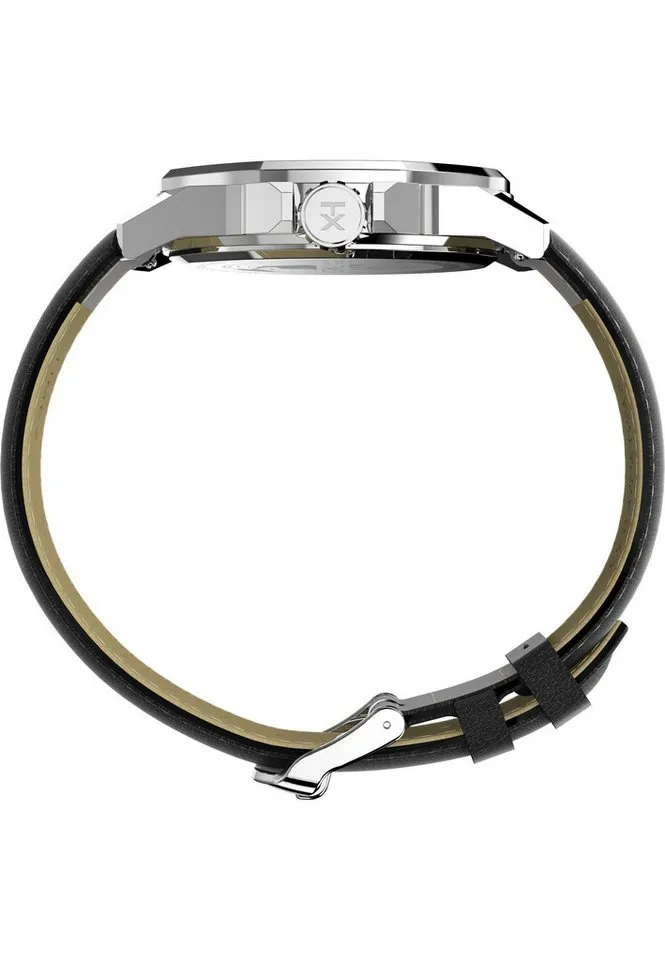 Timex Quarzuhr Essex Ave 46, (1-tlg., Not a set – not applicable to this product), Quarz Analog, Schwarz, – Produktbild 2 von 5