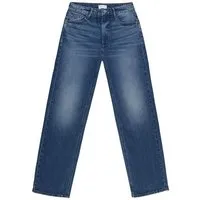 DAWN DAWN Jeans MORNING Regular Straight Mid Waist Low Stretch, Medium blue, – Produktbild 2 von 7