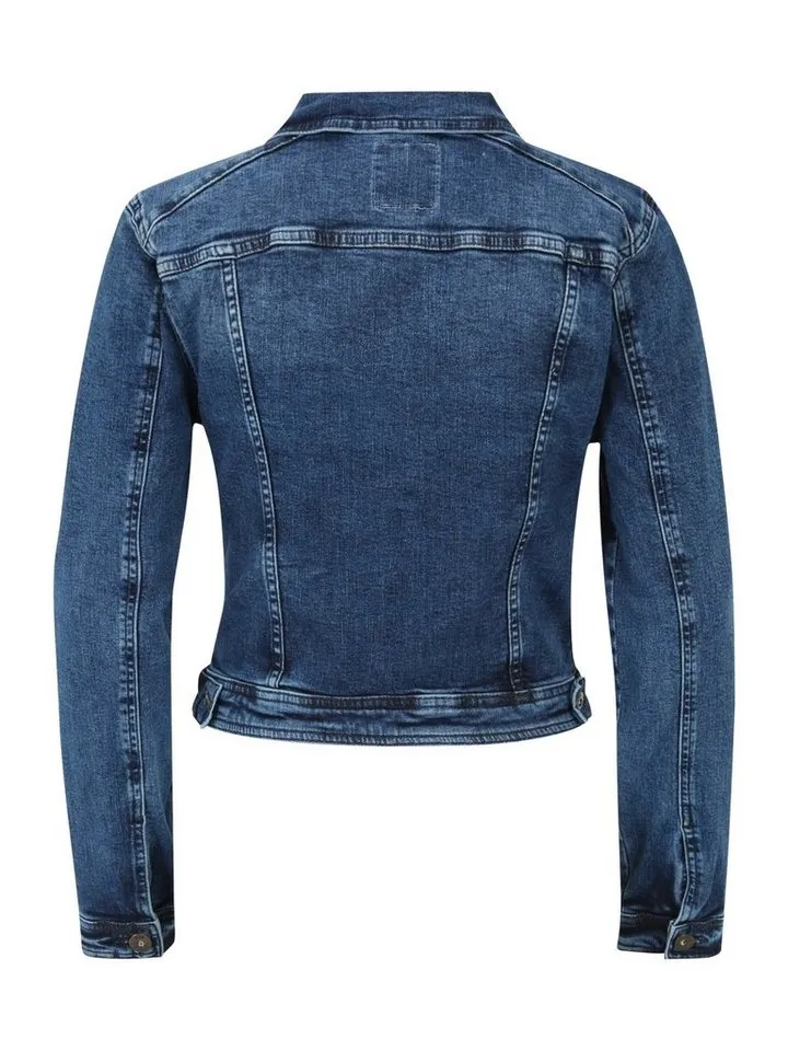 love2wait love2wait Jeansjacke (1-St), Blau, – Produktbild 2 von 3