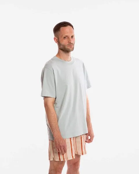 MATONA Matona T-Shirt | All Day T-Shirt | aus Bio-Baumwolle | GOTS-zertifiziert, Pearl blue, – Produktbild 2 von 4