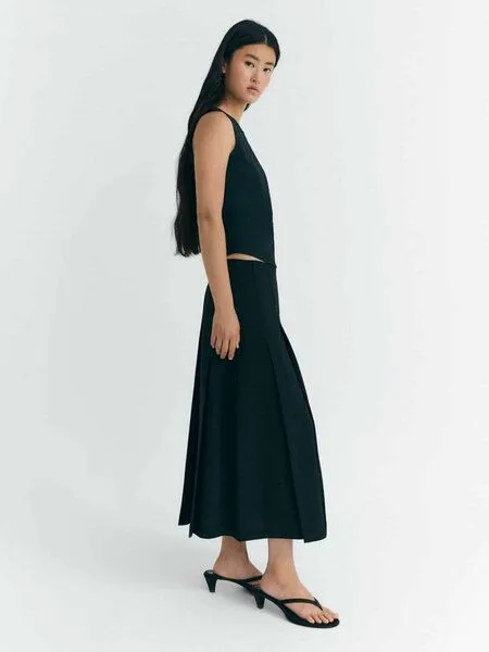 thinking mu thinking mu Damen Rock - Bahia Skirt, Black (schwarz), – Produktbild 3 von 3