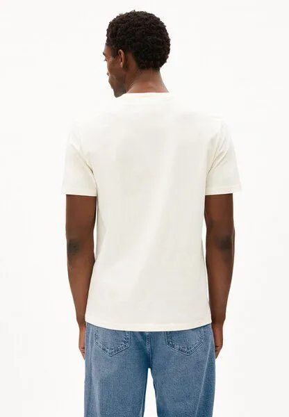 ARMEDANGELS ARMEDANGELS JAAMES Herren Regular T-Shirt aus Bio-Baumwolle, Oatmilk, – Produktbild 2 von 4