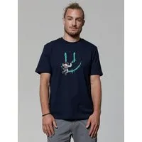 watapparel watapparel T-Shirt Unisex Graffiti Astronaut, French navy, – Produktbild 1 von 1