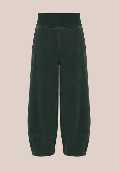LANA Organic LANA Organic Hose, Modell Kira, Deep green, – Produktbild 2 von 4