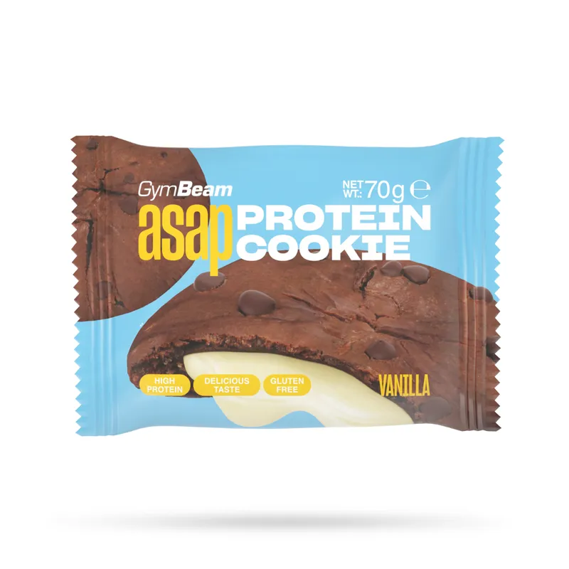 GymBeam ASAP GymBeam ASAP Protein Cookie 70 g Vanille – Produktbild 1 von 1