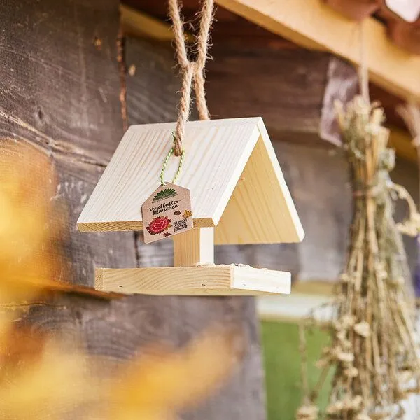 Die Stadtgärtner Die Stadtgärtner Vogelfutterhäuschen I Wildvögel füttern mit Stil I Tolle Geschenkidee – Produktbild 1 von 2