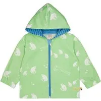 loud proud loud + proud Babys & Kinder Outdoorjacke, GOTS-zertifiziert, Opal(grün), – Produktbild 1 von 1