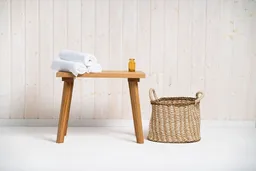 kleiderleiter_de kleiderleiter_de Holzbank, Garderobenbank BENT aus massivem Eichenholz 60, 100 oder 140 cm – Produktbild 1 von 1