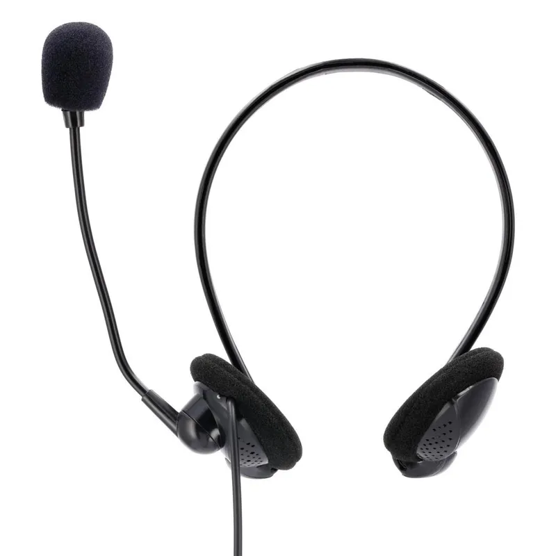 Hama Hama "PC-Office-Headset ""NHS-P100"" mit Neckband, Stereo, Schwarz (00139920)" – Produktbild 1 von 1