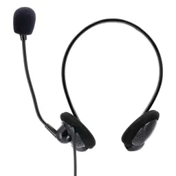Hama Hama "PC-Office-Headset ""NHS-P100"" mit Neckband, Stereo, Schwarz (00139920)" – Produktbild 1 von 1