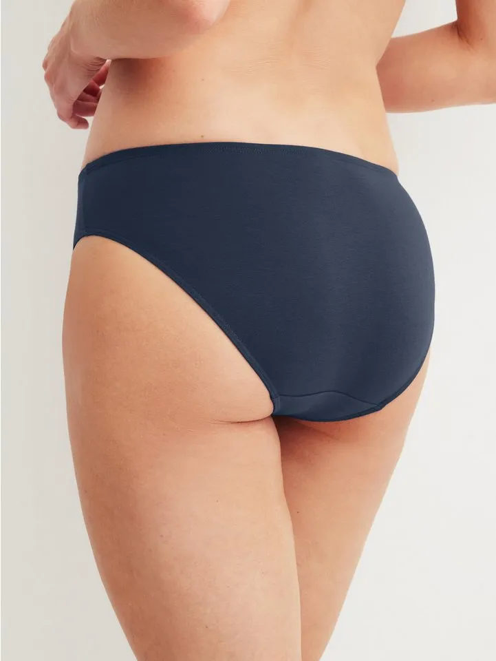 CALIDA CALIDA Hüftslip Essential Cotton Damen (1-St) weich, elastisch und komfortabel, Blau, – Produktbild 4 von 5