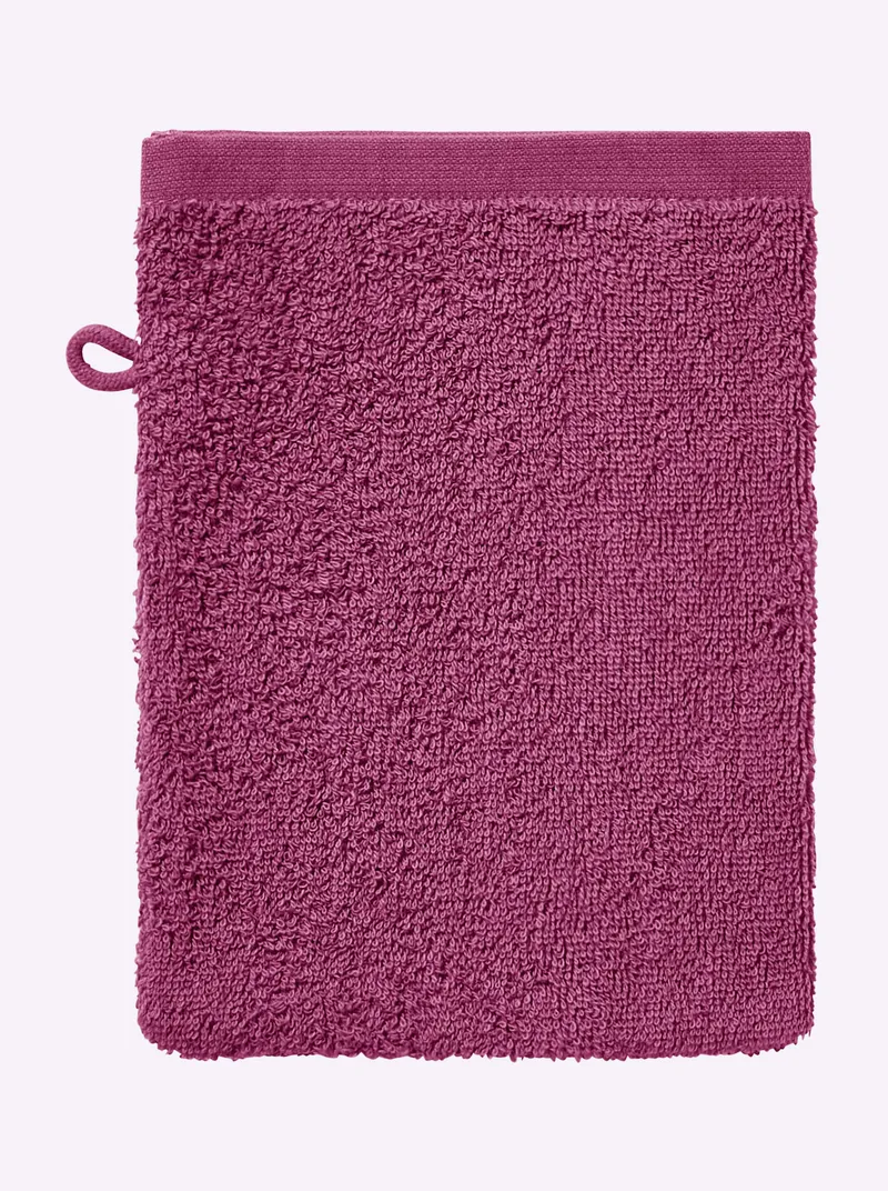 wäschepur Handtuch-Set malve, Malve, – Produktbild 1 von 3