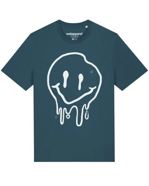 watapparel watapparel T-Shirt Unisex Smiley, Stargazer, – Produktbild 1 von 4