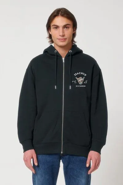 Zeachild Zeachild Hump back to the Mountains Hoodie, Schwarz, – Produktbild 1 von 3