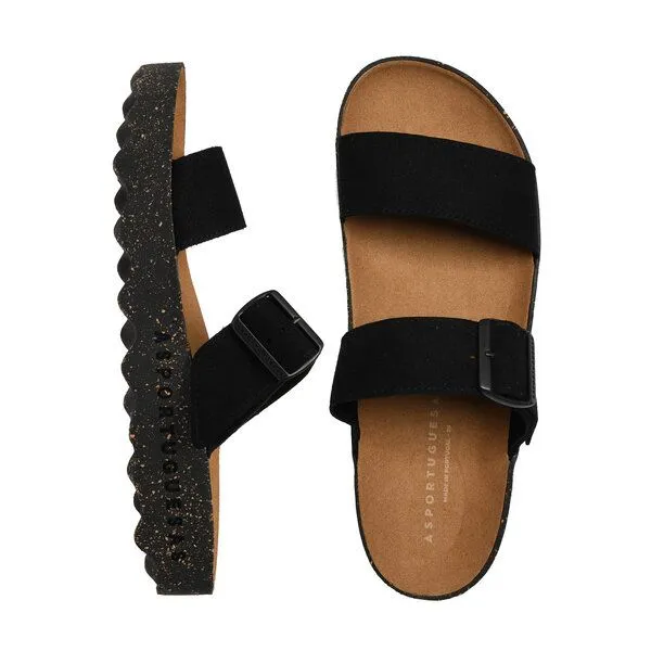 ASPORTUGUESAS ASPORTUGUESAS Damen Riemchensandale Coly, Black, – Produktbild 2 von 4