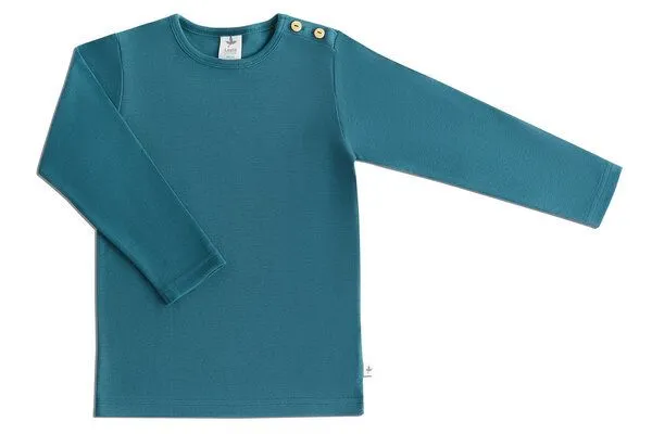 Leela Cotton Leela Cotton Baby Kinder Langarmshirt Bio-Baumwolle, Tanne, – Produktbild 2 von 3