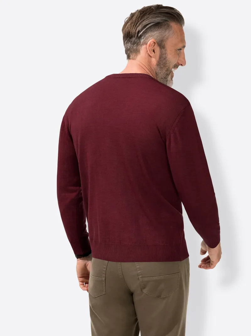 marco donati Cardigan, Bordeaux, – Produktbild 2 von 2