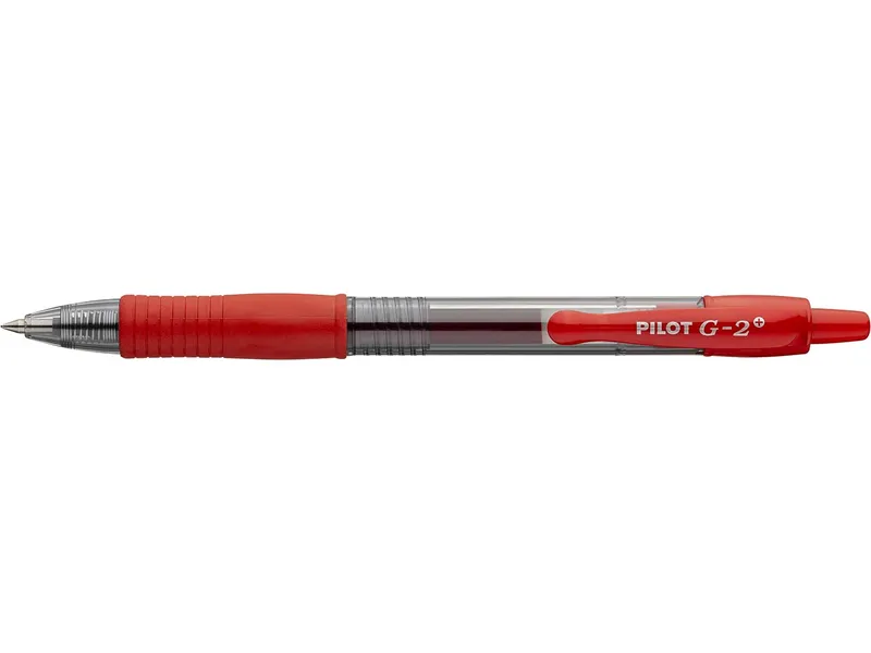Pilot Pilot Gelroller "G-2 Plus" 0.5 Klassik, Rot, – Produktbild 1 von 1