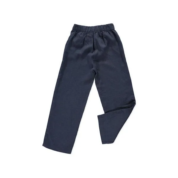 PETER JO PETER JO Hose Aster aus Leinen, Blau, – Produktbild 2 von 4