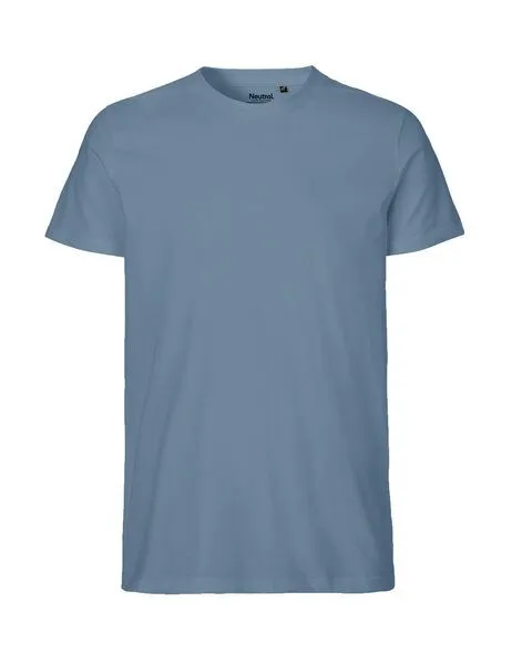 Neutral® - 3FREUNDE Neutral® - 3FREUNDE Unisex/Männer Fit T-Shirt, Dusty indigo, – Produktbild 1 von 3