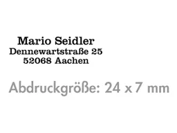 Trodat Ersatz-Stempelplatte für Trodat Stempel 6/4910 – Produktbild 1 von 1