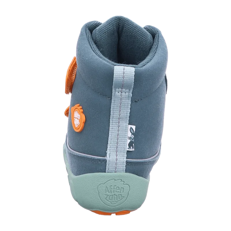 Affenzahn Affenzahn Mid Boot Vegan Comfy Bunny für Kinder, blau, Größe 30 EU, Blau, – Produktbild 4 von 7