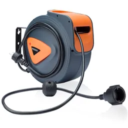 Casaria® Casaria Gardebruk Automatik Kabeltrommel 15m+1,5m Anschlusskabel – Produktbild 1 von 1