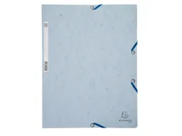 Exacompta 25 Exacompta Sammelmappen, Colorspan-Karton, 400 g/m², DIN A4, 3 Klappen, hellgrau – Produktbild 1 von 1