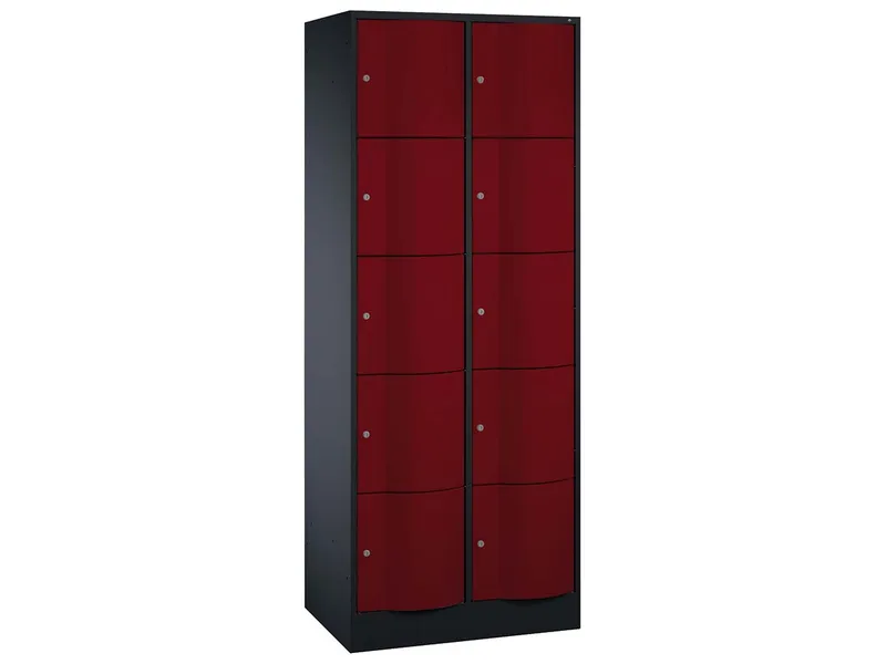 C+P C+P Schließfachschrank 2 Türme an/rt 5er – Produktbild 1 von 1
