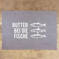 Bow Hummingbird Bow & Hummingbird Tischset Butter bei die Fische – Produktbild 1 von 1