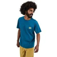 Brava Fabrics Brava Fabrics T-Shirt Asis Percales Crocodylus, Blue, – Produktbild 1 von 1