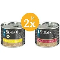 Liebesgut Tiernahrung Liebesgut Tiernahrung Probierpaket Katze Sensitiv 4 x 200 g – Produktbild 1 von 1