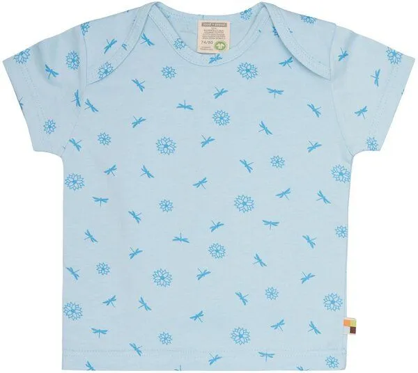 loud + proud loud + proud Babys & Kinder T-Shirt Druck, GOTS-zertifiziert, Basin pastel(blau), – Produktbild 2 von 2