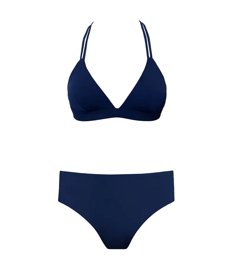 Anekdot Anekdot Damen vegan Bikini Core, Blau, – Produktbild 1 von 2