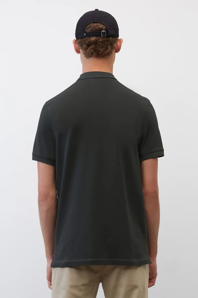 Marc O'Polo Marc O'Polo Poloshirt Anthrazit, Schwarz, – Produktbild 3 von 5