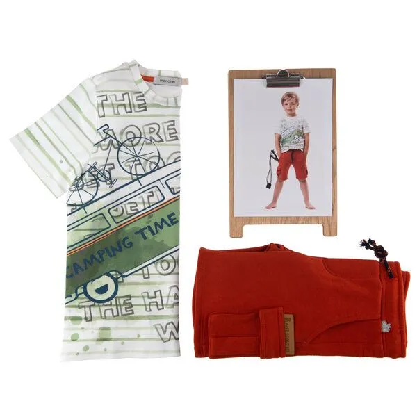 Marraine Kids Marraine Kids Sweatshort aus Bio Baumwolle "Campfire" – Produktbild 4 von 4