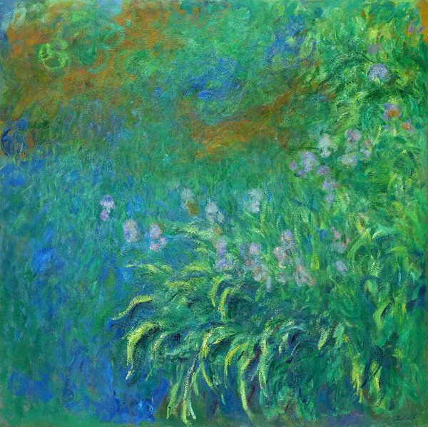 Photocircle Photocircle Poster / Leinwandbild - Claude Monet: Schwertlilien – Produktbild 2 von 4