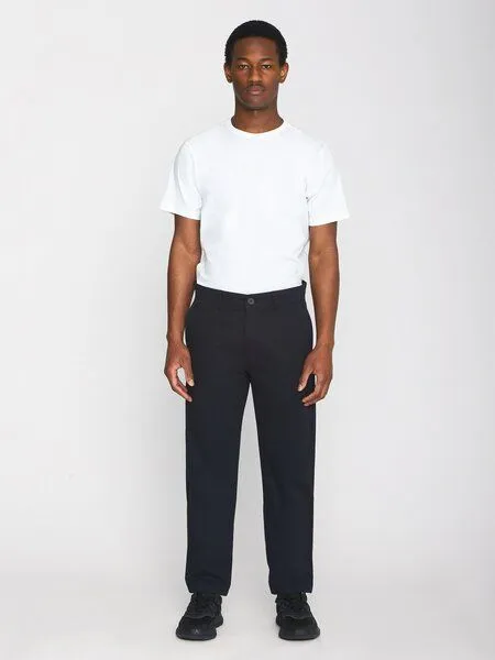 KnowledgeCotton Apparel KnowledgeCotton Apparel Chino CHUCK Twill, Black jet, – Produktbild 5 von 5