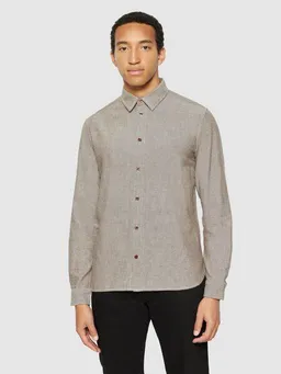 KnowledgeCotton Apparel KnowledgeCotton Apparel Heavy Twill Flannel Hemd Regular Fit aus Bio-Baumwolle – Produktbild 1 von 1