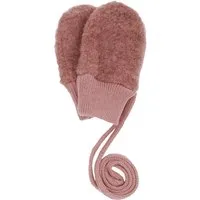 Maximo Baby Handschuhe Bio-Schurwolle Fleece heiderose-meliert Gr. 3 (3 Mon.) – Produktbild 1 von 1