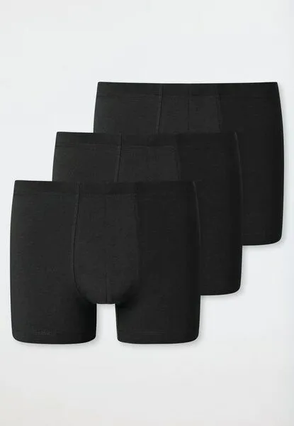 Schiesser Schiesser 3er Pack Herren Panty Organic Cotton 95/5, Schwarz, – Produktbild 1 von 4