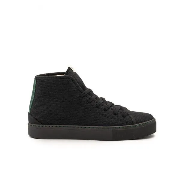 Vesica Piscis Footwear Vesica Piscis Footwear Plato Bootie of recycled cotton SN, Schwarz, – Produktbild 1 von 3