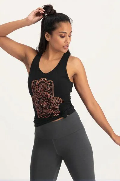 Urban Goddess Urban Goddess Hamsa Core Yoga Tank Top, Mauve (lila), – Produktbild 2 von 4