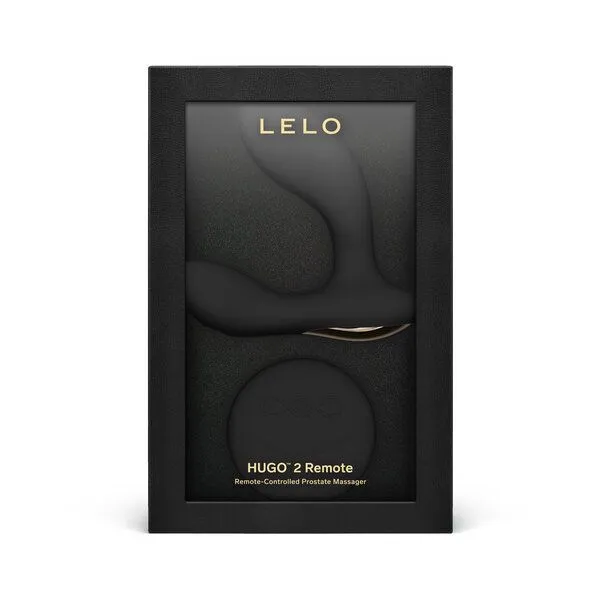 LELO Prostata Vibrator mit Fernbedienung - LELO HUGO 2 Remote, Schwarz, – Produktbild 2 von 4