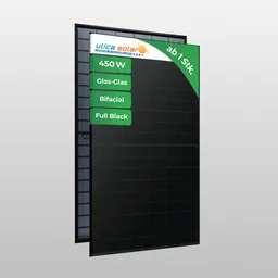 Ulica Solar 450W Full Black Glas Glas - UL-450M-108BDGN – Produktbild 1 von 1