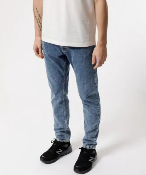 Nudie Jeans Nudie Jeans Steady Eddie II - Friendly Blue – Produktbild 2 von 2
