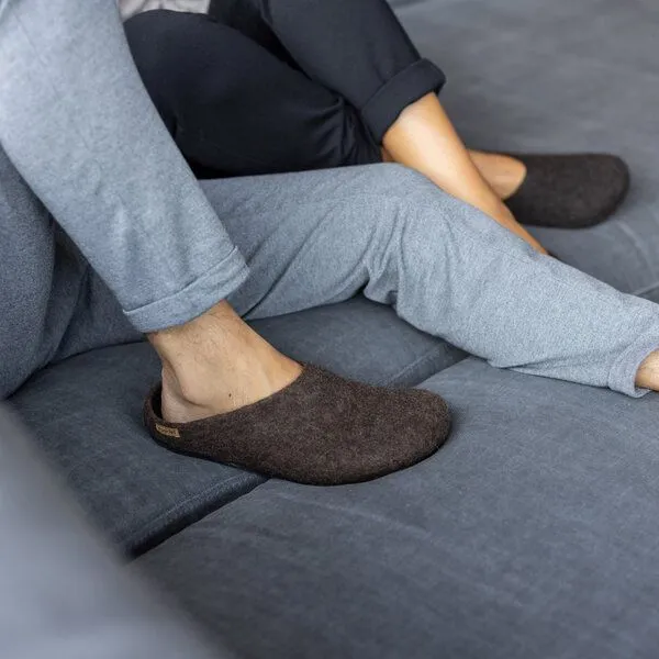 Magicfelt Magicfelt Filz-Hausschuh 719 aus 100% seltenen Wollen Pantoffel für Damen & Herren, Tiroler bergschaf, – Produktbild 2 von 3