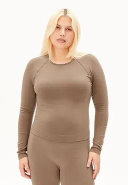 ARMEDANGELS ARMEDANGELS SEAMLESS Damen Activewear-Longsleeve aus TENCEL Lyocell Mix – Produktbild 1 von 1