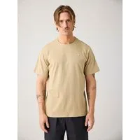 KnowledgeCotton Apparel KnowledgeCotton Apparel T-Shirt LOKE Badge aus Bio-Baumwolle - ROC/GOTS/Vegan, Grün (twill), – Produktbild 1 von 1